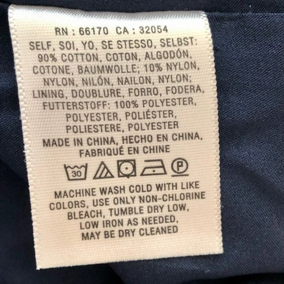 Maeve by Anthropologie Mitered Chevron Dress Lined - Navy/Ivory - 12 - Picture 11 of 12